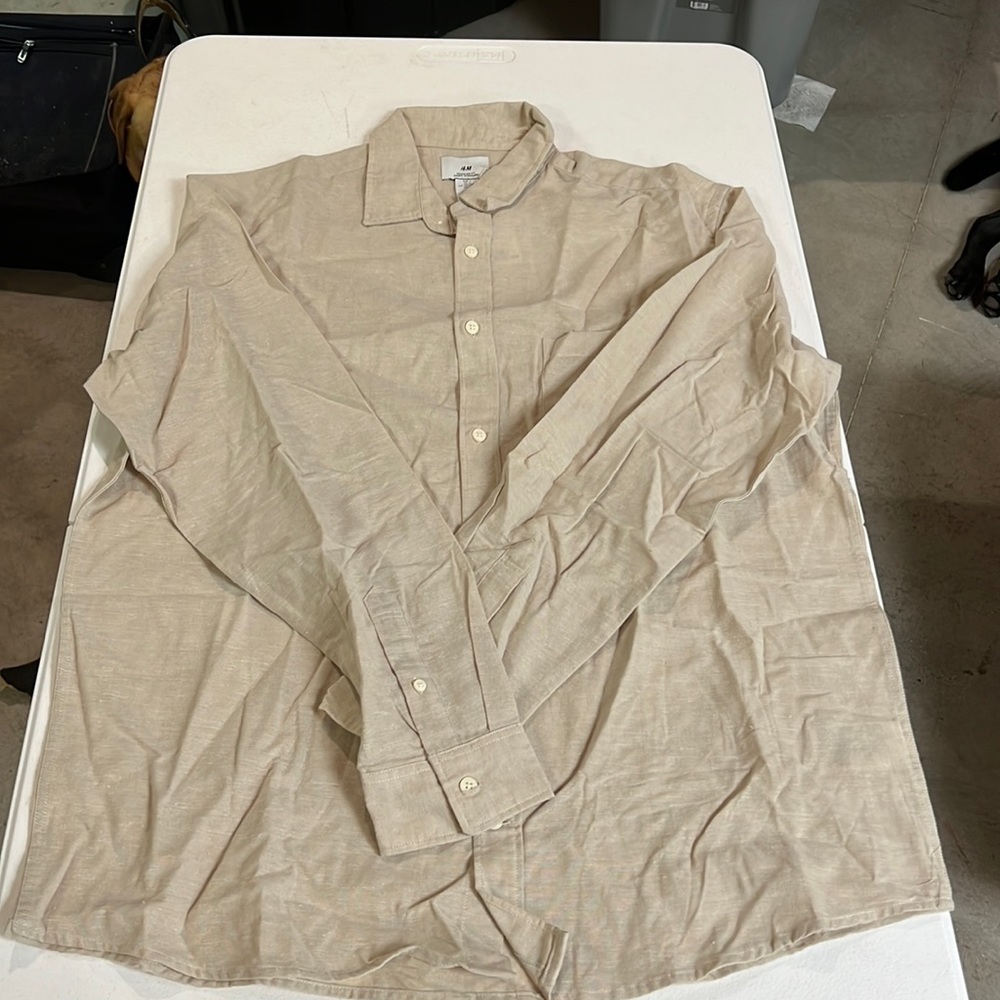 Beige Dress Shirt